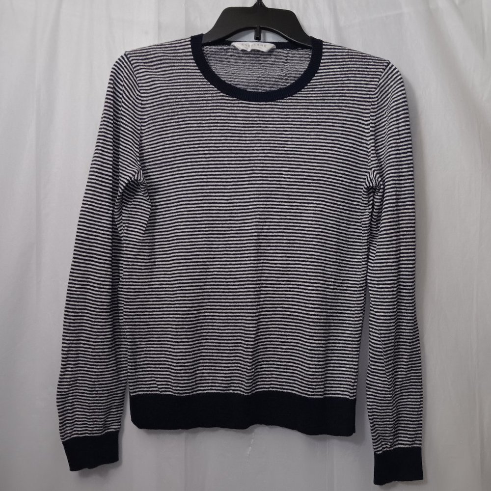 EVERLANE PETITE100% LINEN STRIPED TOP